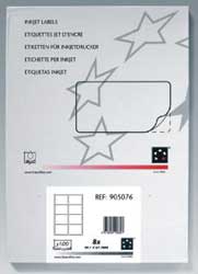 5Star Laser Labels 65 per Page 38.1x21.2mm 100Sheets