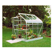 Unbranded 6x6 Supreme Aluminium Greenhouse Toughened Glass