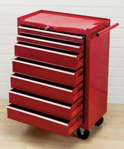 All steel construction.Secure key locking system.Tough industrial powder coated finish.4in lockable