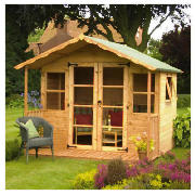 Unbranded 7 x 8 Summerhouse with Veranda