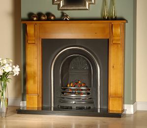 Adam Plain Corbel Fireplace Package