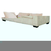 Unbranded Adina Large Sofa Cream