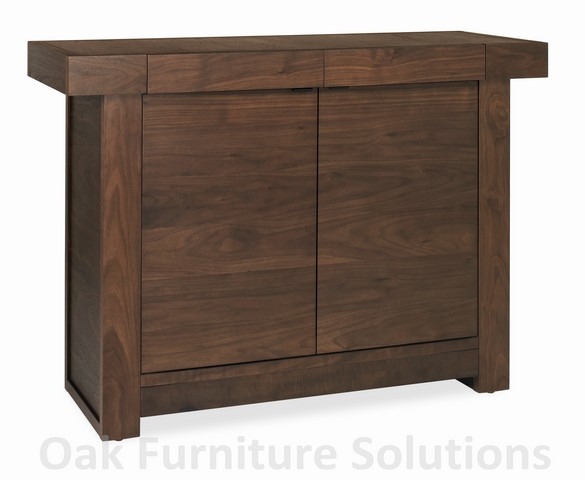 Unbranded Akita Walnut Narrow Sideboard