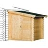 Unbranded Ala Log Cabin Extension: Ala Cabin Extension - Natural Pine