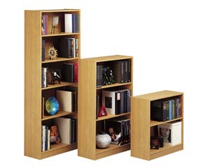 Alder bookcases