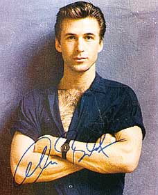 Alec Baldwin autograph