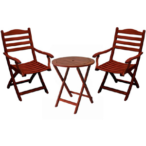 Unbranded Alexander Rose Karri FSC Tea for Two 2 Folding