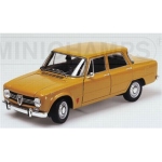 A new 1/43 scale Alfa Romeo Giulia 1300 1970 diecast replica from Minichamps. This model measures