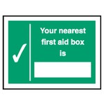 SAFETY PROCEDURE & FIRST AID SIGNS - SEMI-RIGI