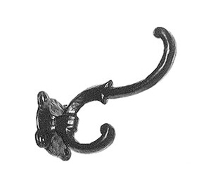 Antique Hat and Coat Hook 127mm 837