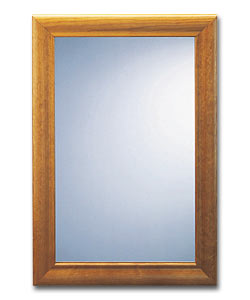 Antique Pine Effect Mirror.