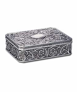 Silver Box Gift Present