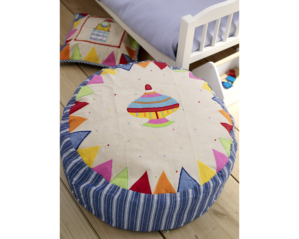 Unbranded Appliqued Bean Bag