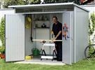 Unbranded Avantgarde Large Metal Shed: Single BikeMax - Steel