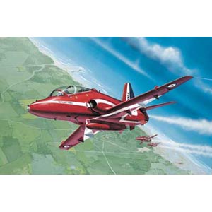 Unbranded BAe Hawk Mk. 1 Red Arrows plastic kit 1:72