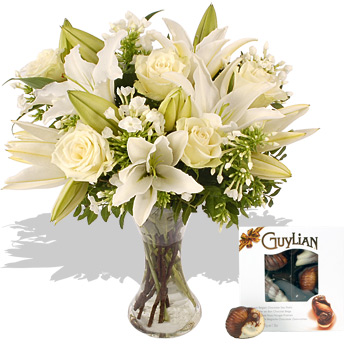 Unbranded Beautiful with FREE Chocolates - flowers