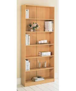 Beech Tall Wide Bookcase