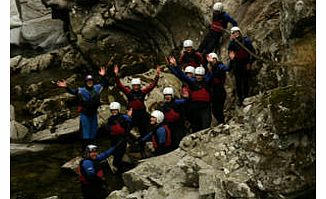 This exhilarating canyoning experience isa unique chance for youto traverse the beautiful Bruar canyon. Youll use ropes, harnesses and- most importantly - your own courage as youtake on natural rock slides, white water swims, heart-pounding drop