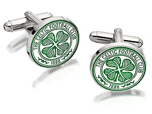 Unbranded Celtic-FC-Metal-Cufflinks-013220