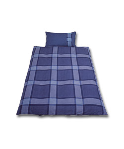 Century Blue Single Duvet Cover