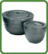 Ceramic patio burners Medium round