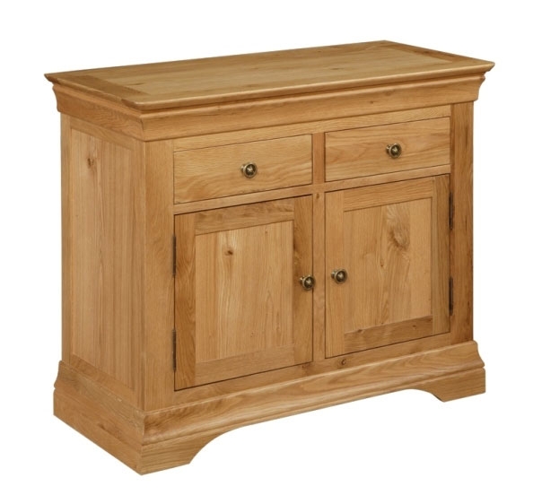 Unbranded Charente Oak Small Sideboard