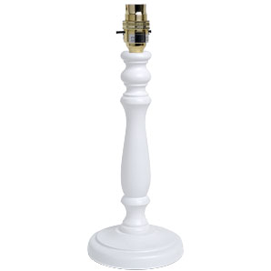 Cheadle Lamp Base- White- Small