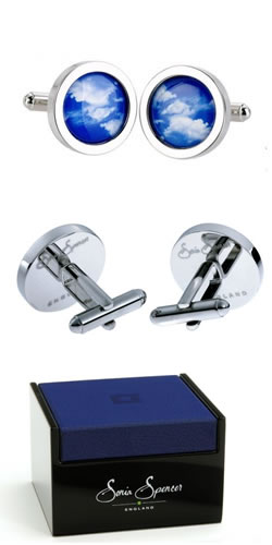 Unbranded Clouds Cufflinks