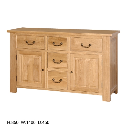 Unbranded Coach House Quebec Oak Sideboard