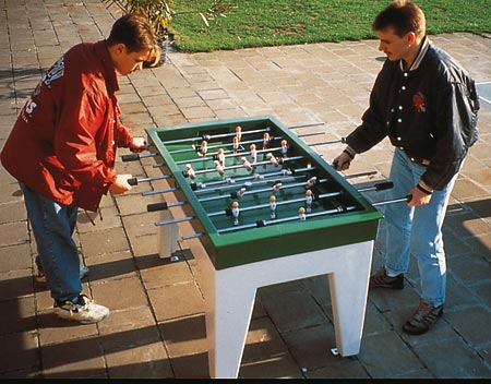 Concrete Table Football