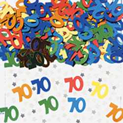 Confetti - Numeral 70 - multi - 14g