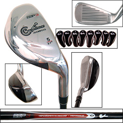 NEW IN BOX      Confidence Golf Esp3 Hybrid IronsComplete Set of Hybrid Iron Woods - The Easiest Iro