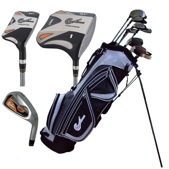 Unbranded Confidence HQ7 Mens SQUARE Golf Set GRAPHITE/STEEL