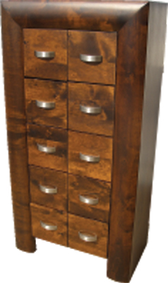 LARGE 10 DRAWER CD STORAGE UNIT FROM THE DISTINCTIVE CONVEX RANGE