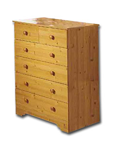 6 Six Drawer Chest