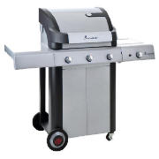 Unbranded Cronos 3 burner gas bbq with side burner