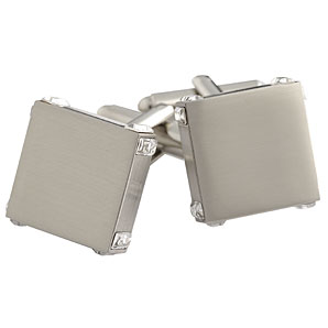 Crystal Corner Cufflinks