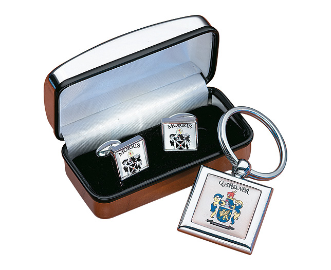 Cufflinks and Keyring Set