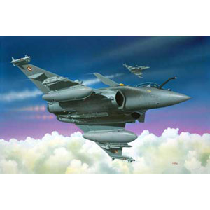 Unbranded Dassault Rafale M France plastic kit 1:144