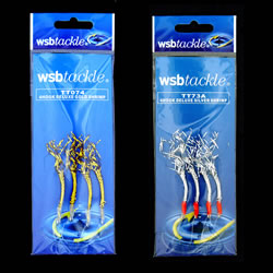 Unbranded Deluxe 4 Hook Shrimp Rigs