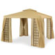 Unbranded Deluxe Beige Gazebo