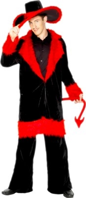 Fancy Dress Costumes - Devil Pimp Halloween Costume