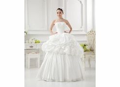 Unbranded Elegant Luxurious Strapless Taffeta