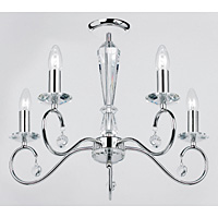 Unbranded EN91105FL - Polished Chrome Ceiling Light