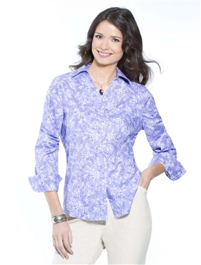 Unbranded Expert Design Print Blouse, Standard Bust Fitting