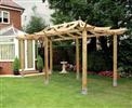 Unbranded Extended Dragon Pergola: Extended Dragon Pergola - C