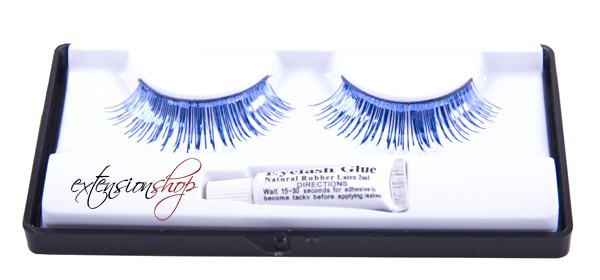 Unbranded Eyelash Blue Shine