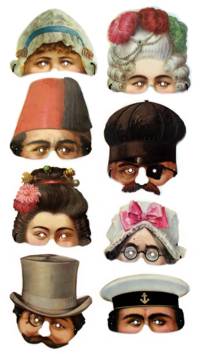 Pack of 24 These reproductions of genuine Victorian masks are amazingly effective. As you tie them