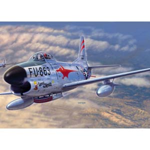 Unbranded F-86 D Sabre Plastic Kit