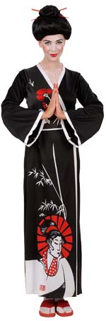 Includes kimono, belt and chopsticks.